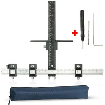 

Knobs & Pull Cabinet Hardware Jig Tool Adjustment Tools Kit Woodworking
