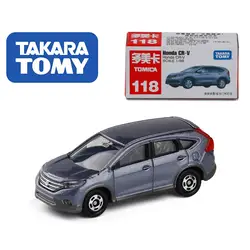 Такара томия томика 1: 66 Honda CRV Suv #118 литая модель автомобиль игрушка автомобиль мальчики игрушки