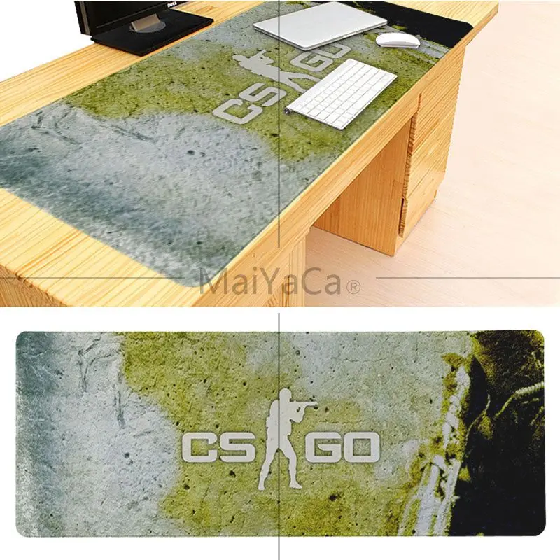 Печать Блокировка резиновая прокладка коврики для мыши Cs Go счетчик удар Коврик Для Мыши DIY Дизайн Шаблон компьютерная игровая облачная коврик для мыши