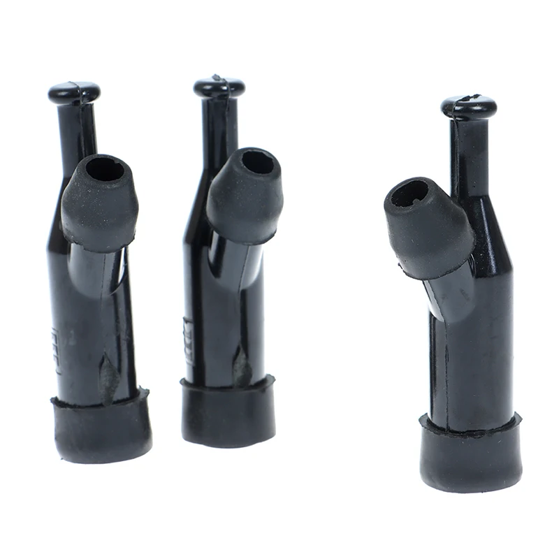 Black Spark Plug Cap For Motorcycle Universal Type General Purpose Various Models motorcycle spark plug cap 3Pcs