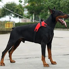 XL Средний жилет для домашних животных украшения на шею Регулируемый нейлон не Тянет Поводок для собак Жилет для больших собак жгут длинный поводок для собак