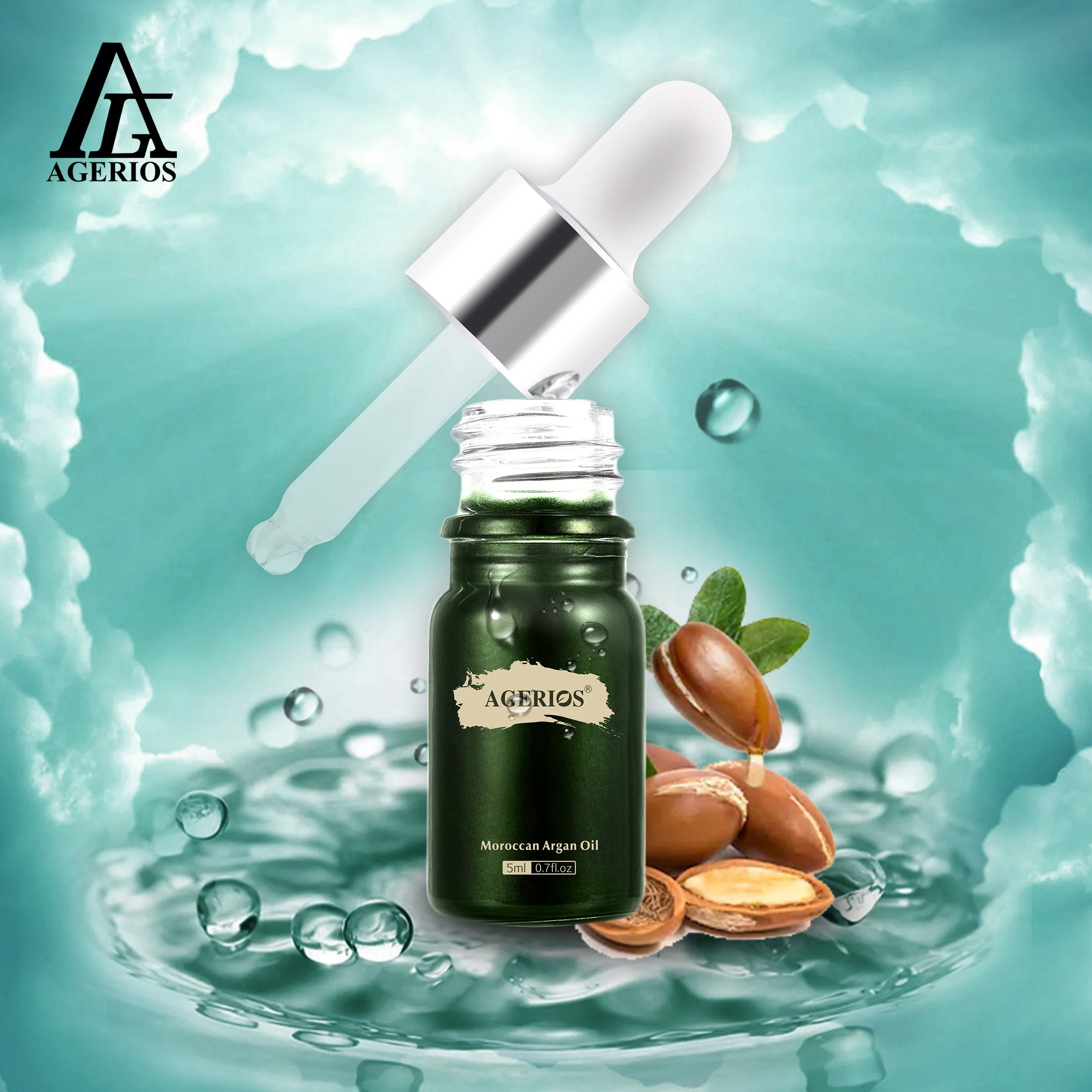 Wholesales Professional Morocco Argan Oil Hair Care Cosmetic Smooth Damaged Products  For Men Women Free Shipping To Brazil 5ml