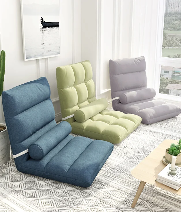 Creative bedroom balcony lounge chair soft wear-resistant and non-fading fabric various colors to choose from small sofa J06