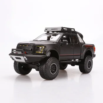 

1:24 high simulation alloy car model 2017 Ford F150 pickup model US pickup for children gifts