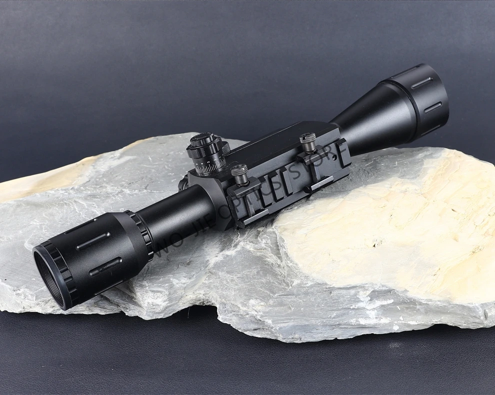 ZOS 6X42 Military Tactical Rifle Scope 30mm Tube Measure Distance Hunting Scope Optics Riflescope