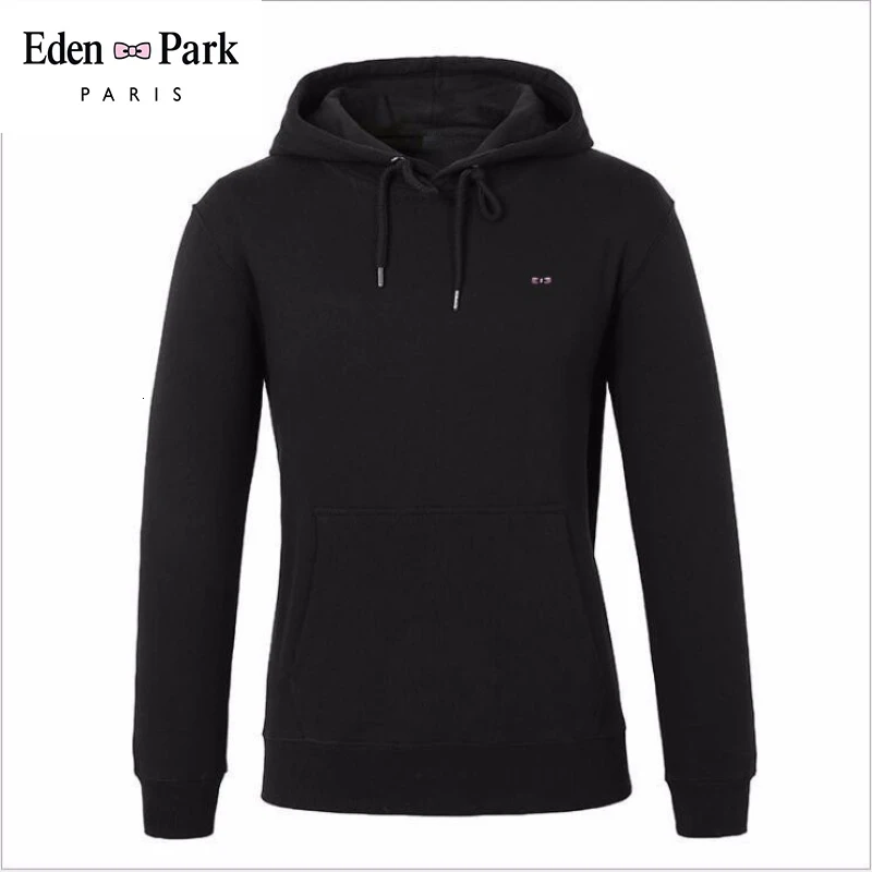 Модные толстовки Eden Park Homme, Мужская одежда, толстовки, мужские свитшоты, уличная одежда, одноцветная толстовка с капюшоном, мужская одежда