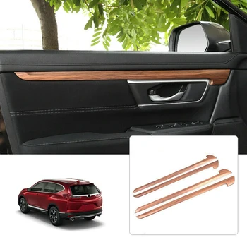 

Armrest Decorative Strip CRV Door Edge Electroplating Anti Scratch Bright Strip Modification Accessories for 17-21 CRV