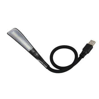

USB LED Light Lamp with Touch Switch for Computer Keyboard PC Notebook Laptop Book Reading Lamp, Black
