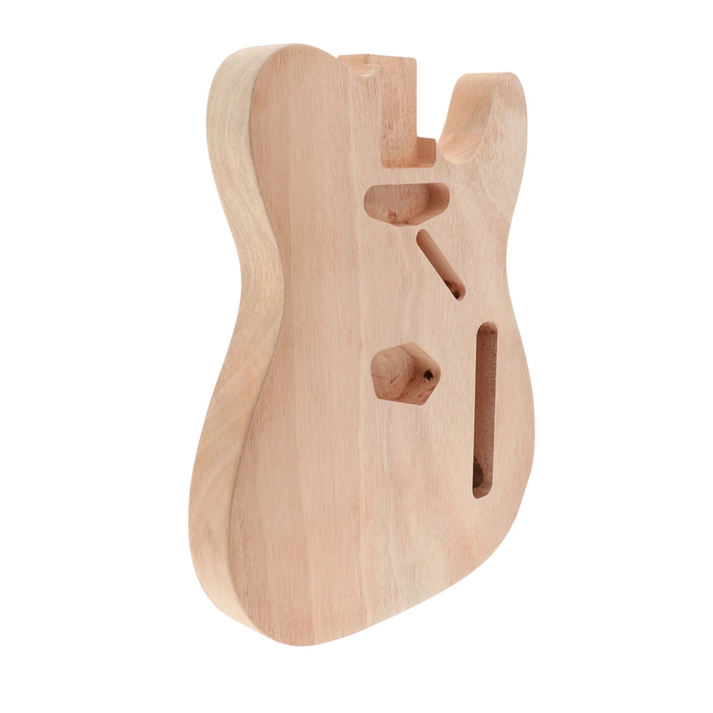 

Unfinished Electric Guitar Body for ST Guitar, Mahogany Wood Body, Desirable Gift for Guitar Lovers