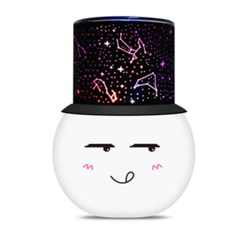

Colorful Led Projection Lamp Tanabata Gift Charming Valentine'S Day Romantic Birthday Gift Rotating Light