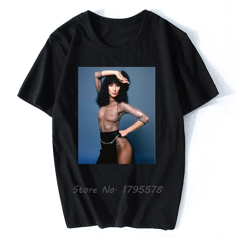 Vintage The Goddes Of Pop Cher Tshirt 