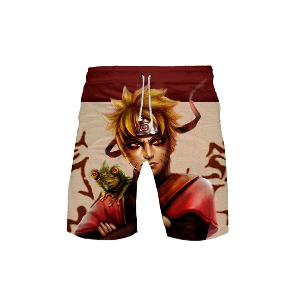 Japanese Anime Cartoon heital hot Ninja Cosplay summer leisure 3D men's  Beach Short - AliExpress