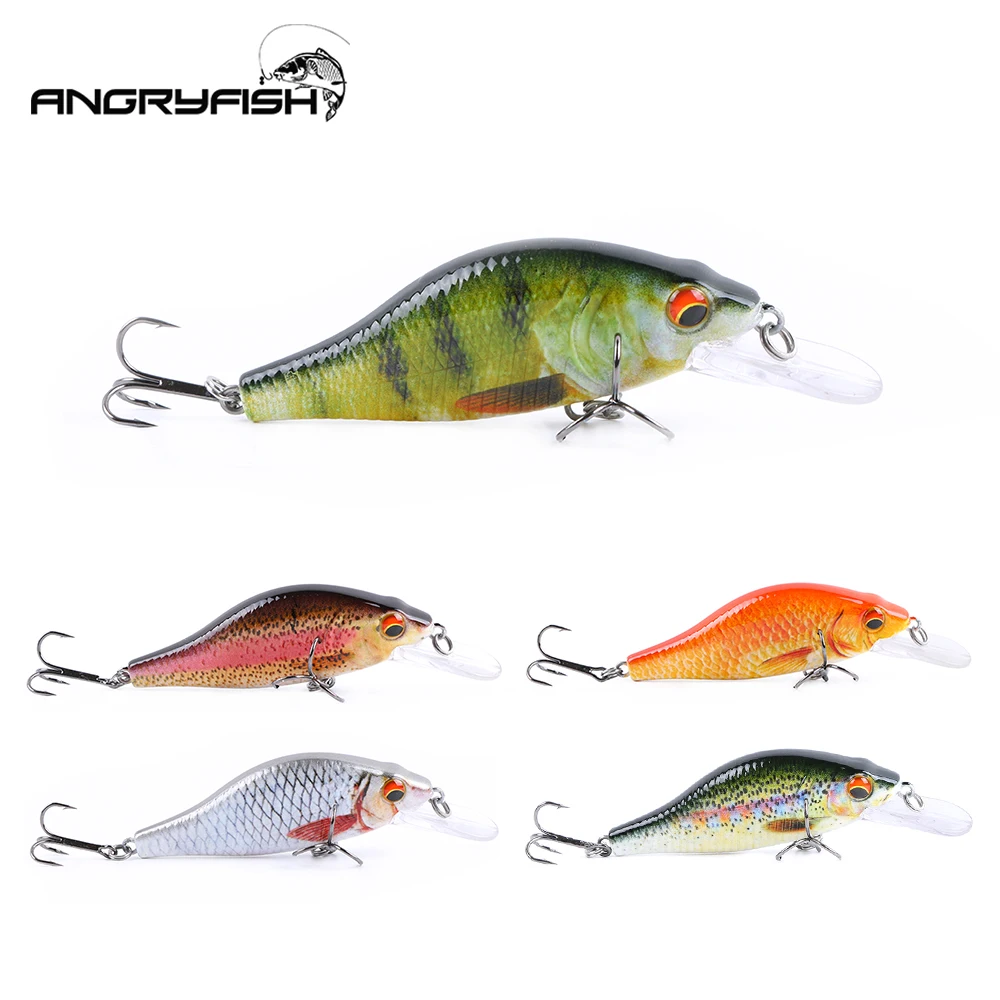Angryfish популярная рыболовная приманка с объемными глазами 8 5 см 10 г whopper plopper цветов