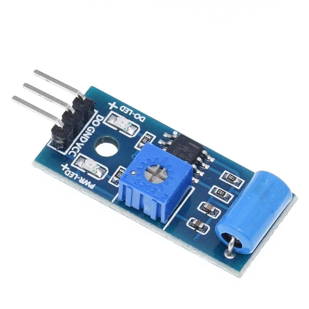 TZT 1/3PCS normalerweise geschlossen typ vibration sensor modul Alarm sensor modul Vibration schalter SW-420 für arduino – Detail 4