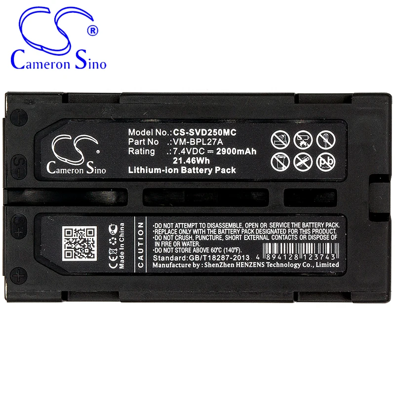 Cameron Sino 3400mAh Replacement Battery Compatible with Panasonic NV-GS400K 
