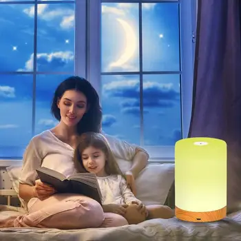 

Portable USB Touch Control RGB Night Light Three Gears Adjustable Home Party Outdoor Leisure Colorful Ambient Atmosphere Lamp
