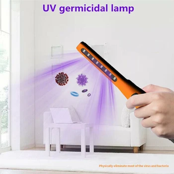 

Dreamburgh Portable UV Disinfection Lamp LED Ultraviolet Sterilization Household Germicidal Kill 99.9% Bacteria Disinfect Light