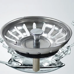 Silicone Kitchen Strainers Gadget Stainless Steel Cleaner Overflow Cover Kitchen Drains Organizer Cuisine Home Improvement YQ50