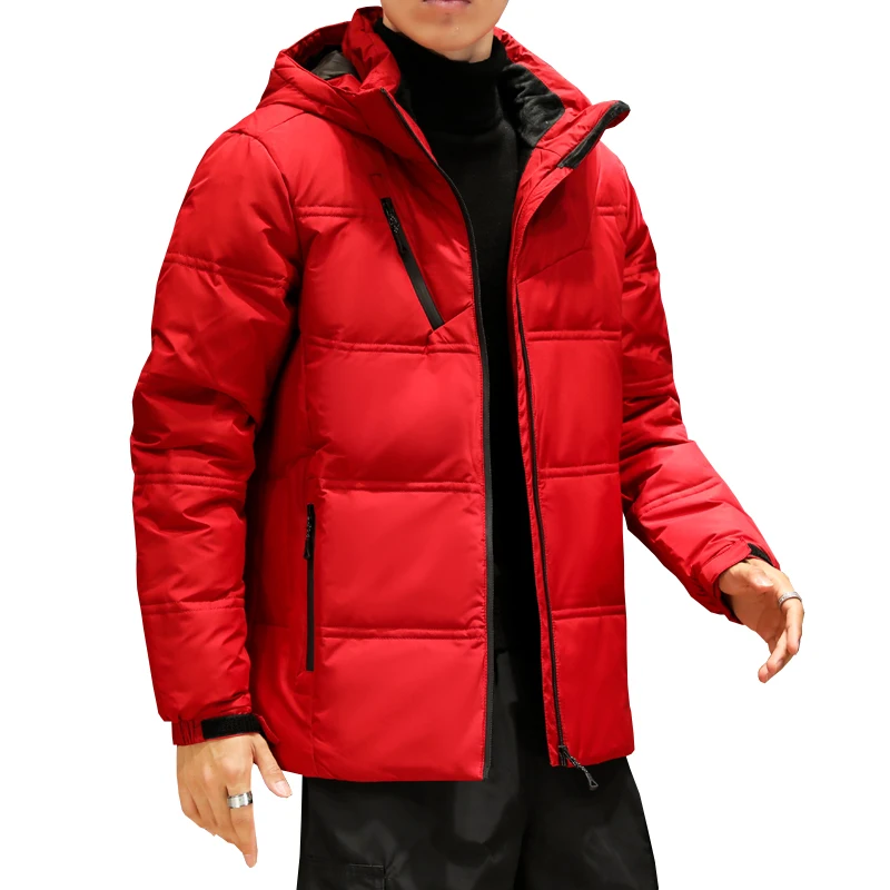 Men Winter Down Jacket Hight Quality Thermal Thick Coat Duck Down