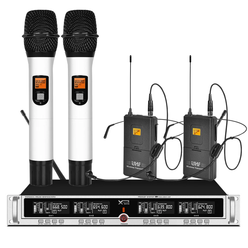 

Orban professional UHF wireless microphone 2 headset microphone 2 handheld microphone school speech microphone wireless