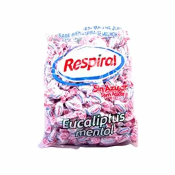 

Respiral | Karamell Menthol und Eukalyptus Zuckerfreie | 1 kg