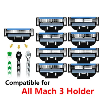 

TFLYSHAVE Men's shaver Manual Shaver Razor Blade for Men 3 Layer Shaving Razor Replaceable Blade for Mach3