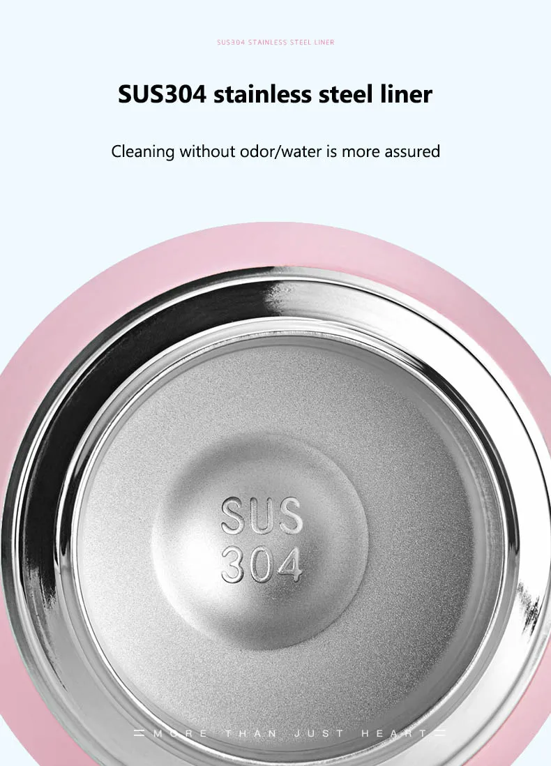 Thermos for Kids Stainless Steel Cute Water Bottle Mini Thermal Cups Flask Coffee Mugs 360ml Tumbler Vacuum Hot Water Drinkware