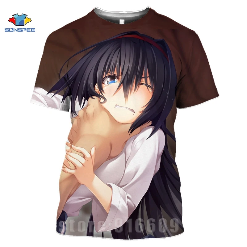 Beach Bikini Anime Girl T shirts 3D Print T shirt Men Loli Women Sexy Cat Girl Kawaii T-shirt Harajuku Funny shirts homme tshirt (24)