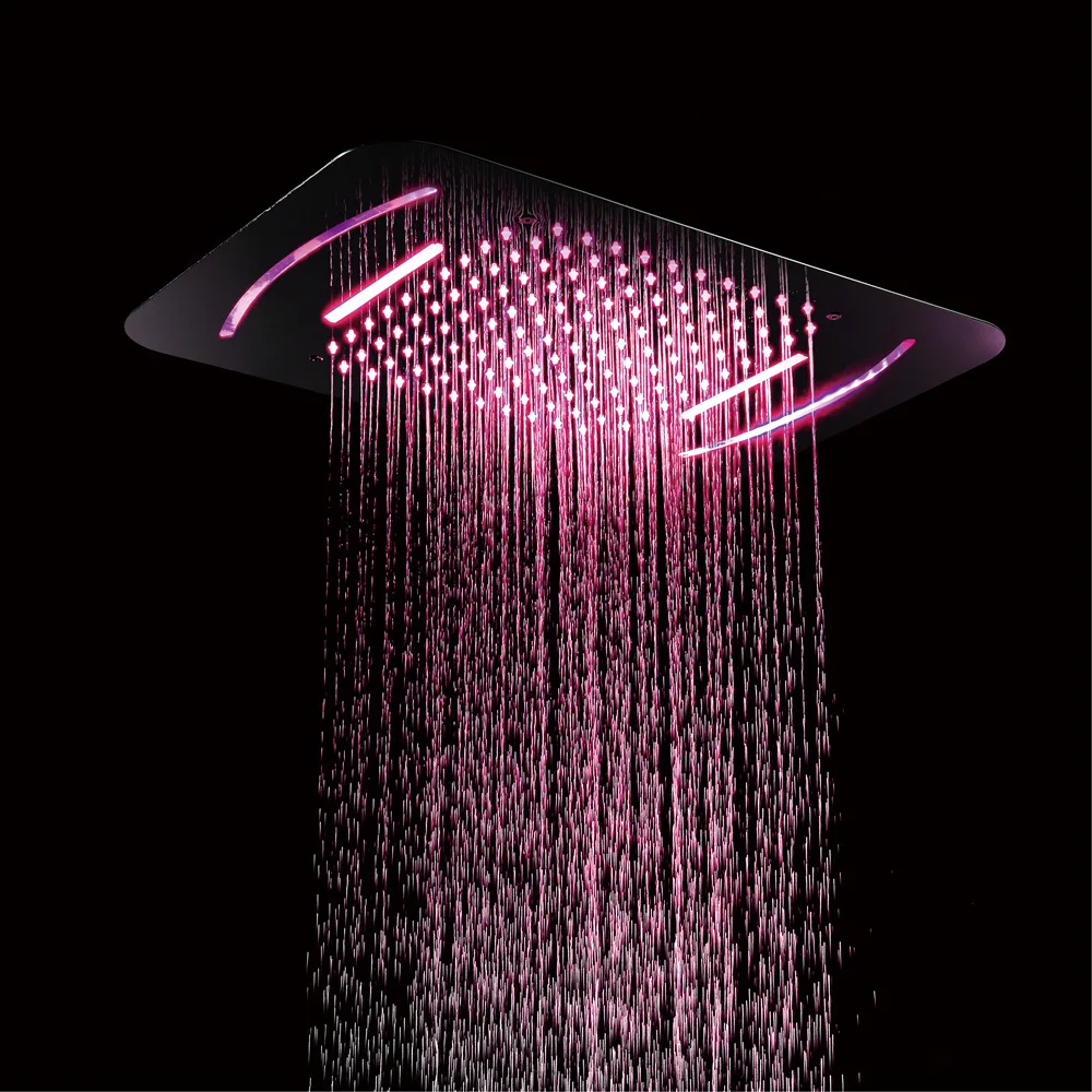 

Hideep Shower Top Spray Concealed Embedded Shower Top Nozzle Can Be Remote Control LED Rain Top Spray HIHSPJ130