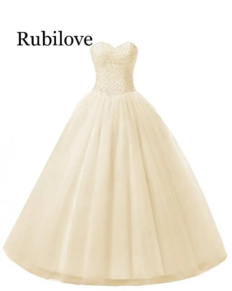 Rubilove Robe бальное платье, белое цвета слоновой кости элегантное платье принцессы роскошное платье для кровати