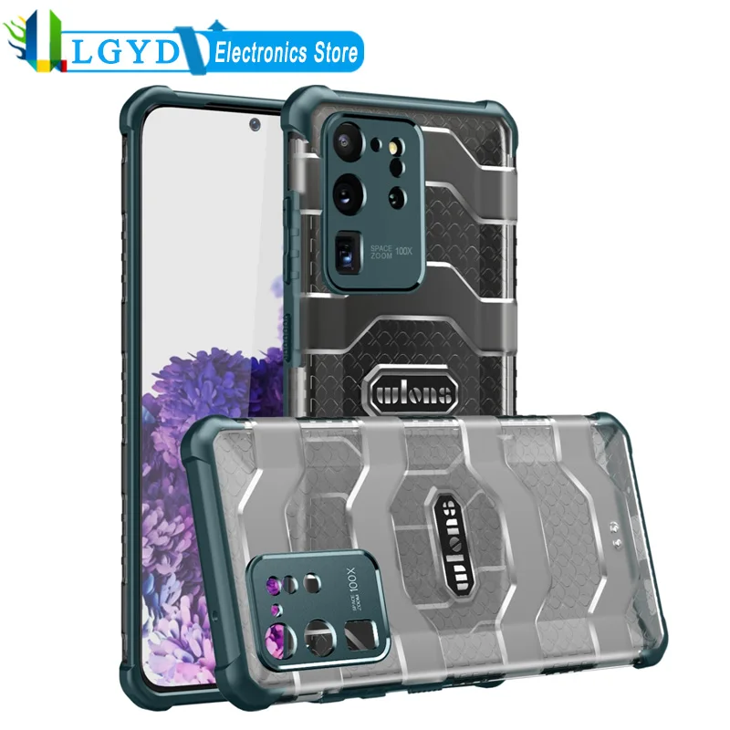 

For Samsung Galaxy S20 Ultra S20 Plus S20 FE Note 20 PC+TPU Protective Case for Samsung Galaxy Note 20 Ultra