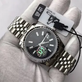 

classic Black dial men & women watch 36mm & 40mm automatic sweeping movement ladies watches luminous mechanical datejust AAA U1