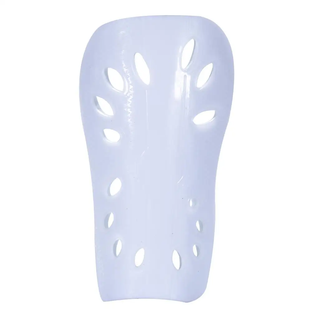 1 пара футбольные щитки для голени мягкие футбольные дышащие защитные щитки для ног защитные накладки для ног для спорта на открытом воздухе - Цвет: Adult white