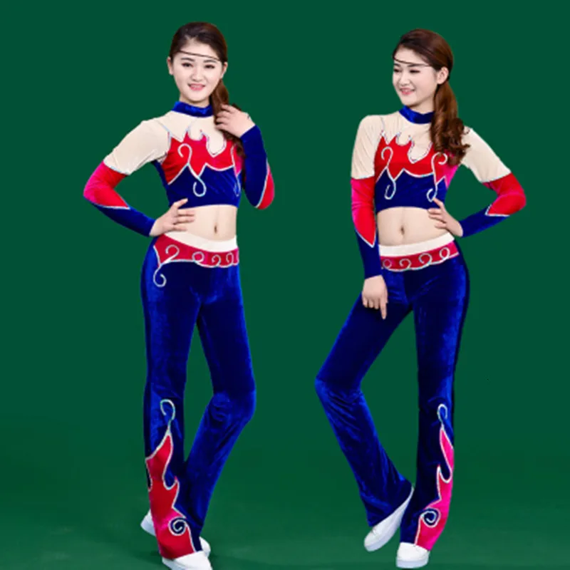  Songyuexia Students cheerleaders costume women suite aerobics clothing cheerleading costumes group 