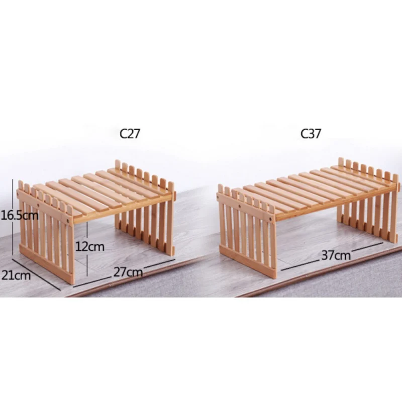 1/2 ярусов, Настольный держатель для цветочных горшков, маленькая настольная подставка для цветов, домашняя, для балкона, напольная подставка, подставка для растений, подставка для цветов, Бамбуковая