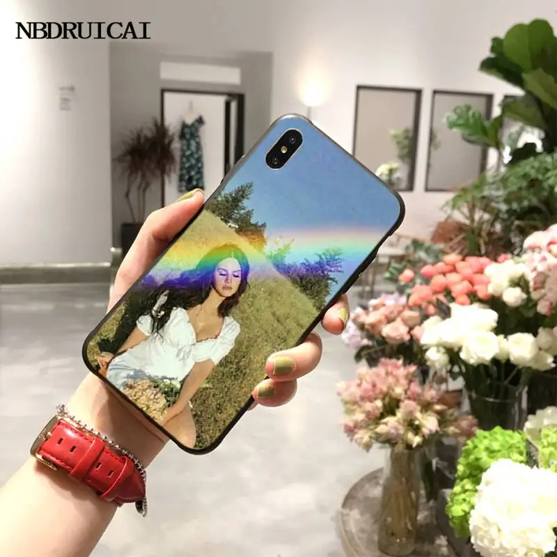 Мягкий чехол для телефона PENGHUWAN Lana Del Rey из черного ТПУ iPhone 11 pro XS MAX 8 7 6 6S Plus X 5S SE