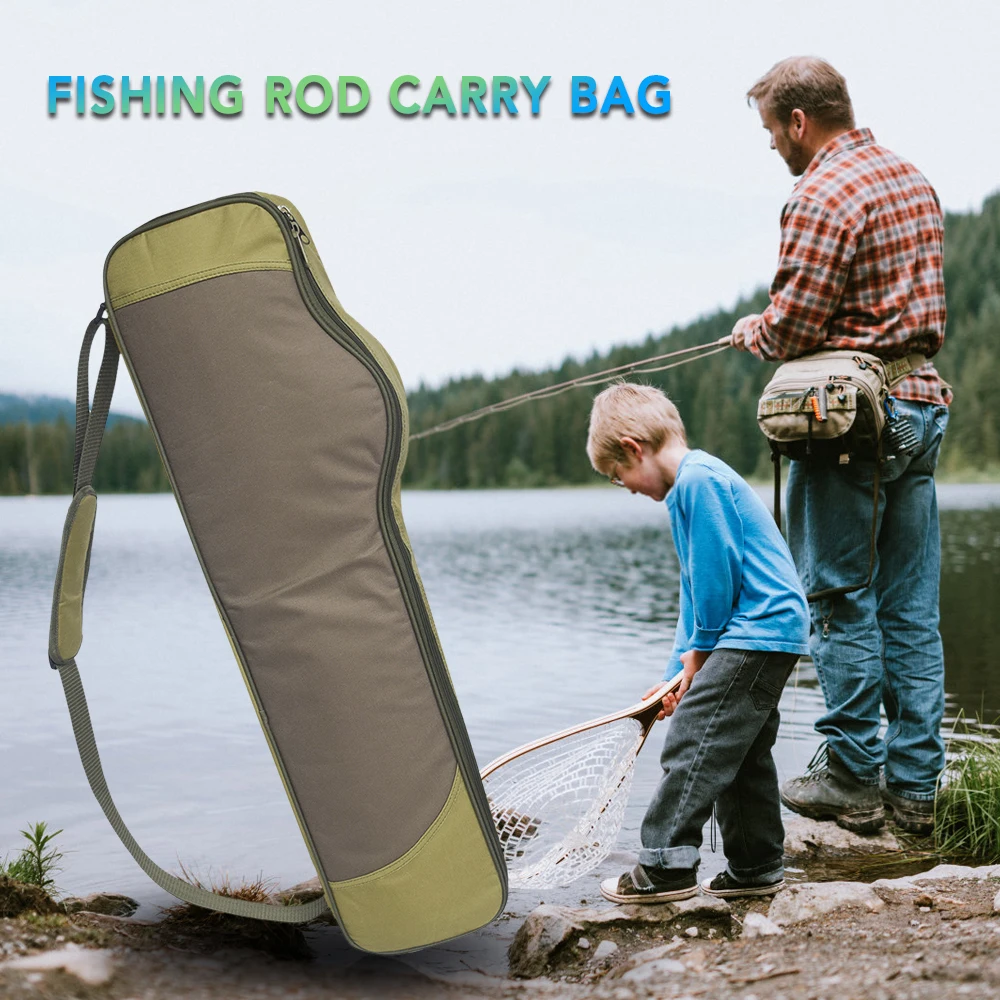 

Fishing Rod Bag Case Fishing Pole Tackle Storage Bag Hunting Gear Tackle Carry Spinning Reel with Case Full Kit Carbon Fiber Rod