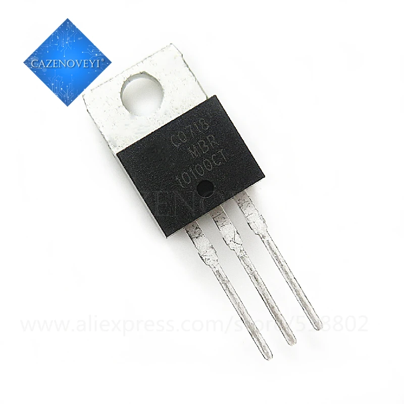 1 шт./лот MBR10100CT MBR10100C MBR10200CT MBR10200C MBR10200 MBR10100 10A 100V TO-220 В наличии | Электронные