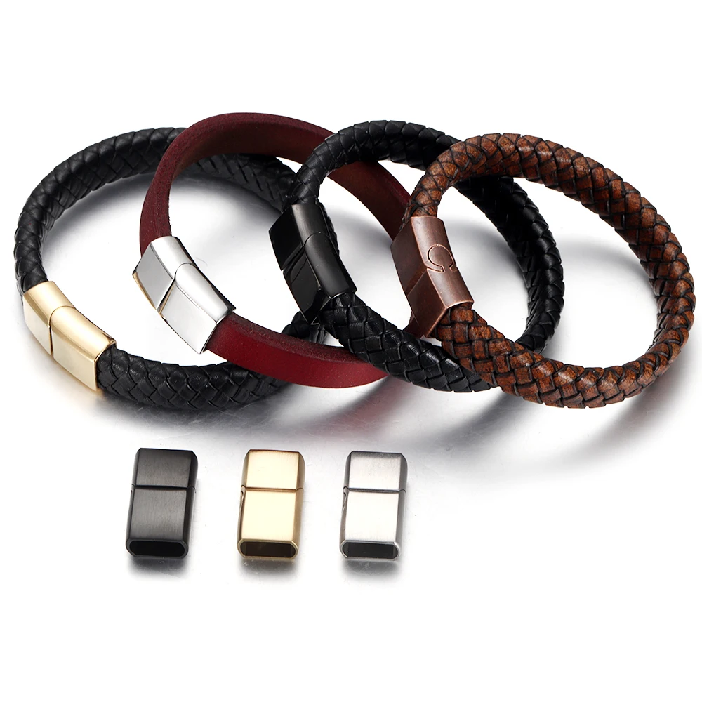 How to Make Leather Bracelets - Two Finishing Methods - Rings and  ThingsRings and Things