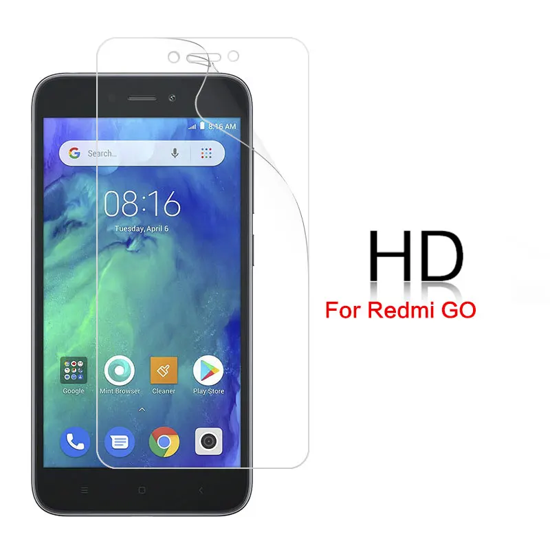 HD прозрачная глянцевая пленка для Xiaomi Redmi Go Note 2 3 4 4X 5 Pro 7 S2 глобальная версия