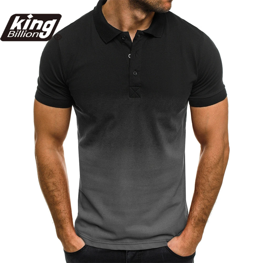 KB hombres Polo de hombre de manga corta Camisa de Polo de Color de contraste Ropa nueva verano Streetwear Casual de los hombres de la moda tops