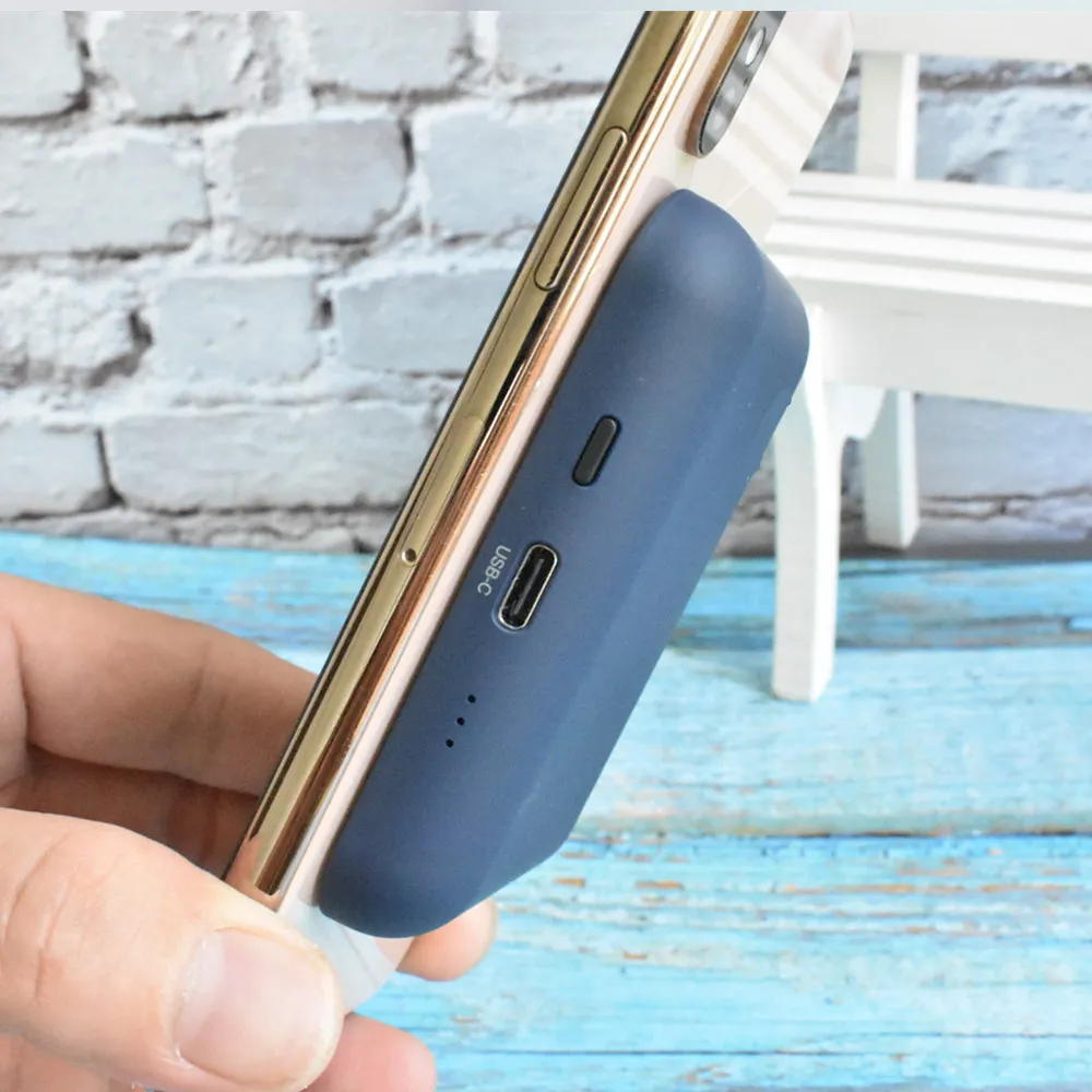 

Wireless Charging Mini Power Bank Battery Charger Case Portable Ultral-Light Wireless Powerbank For Iphone X/8/8 Plus Sumsung S9