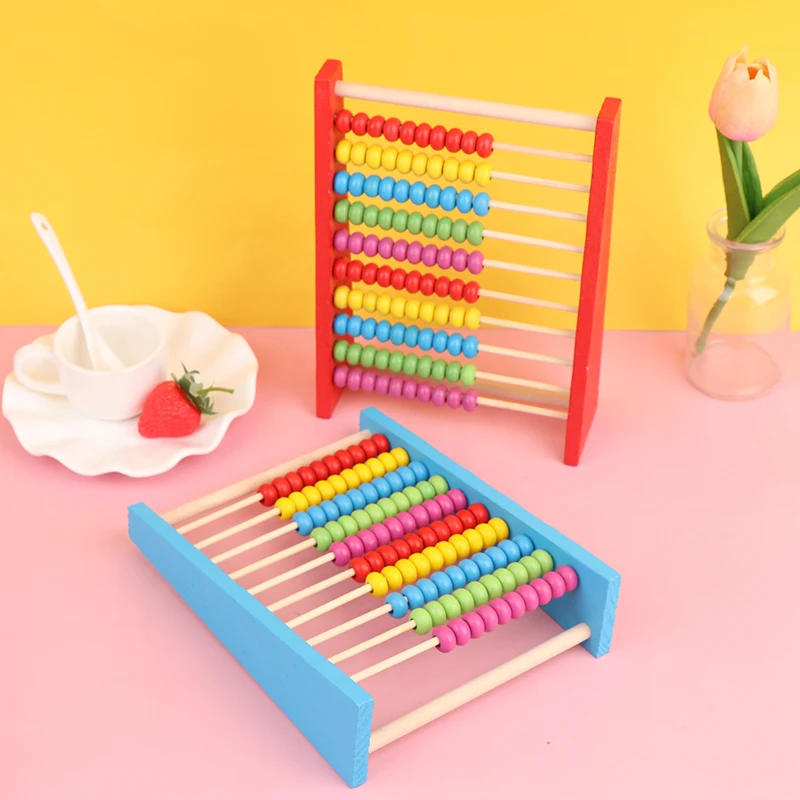 Educational toys math toys teaching aids toys intelligence development wooden abacus child early math educational learning toy bead counting for kids
