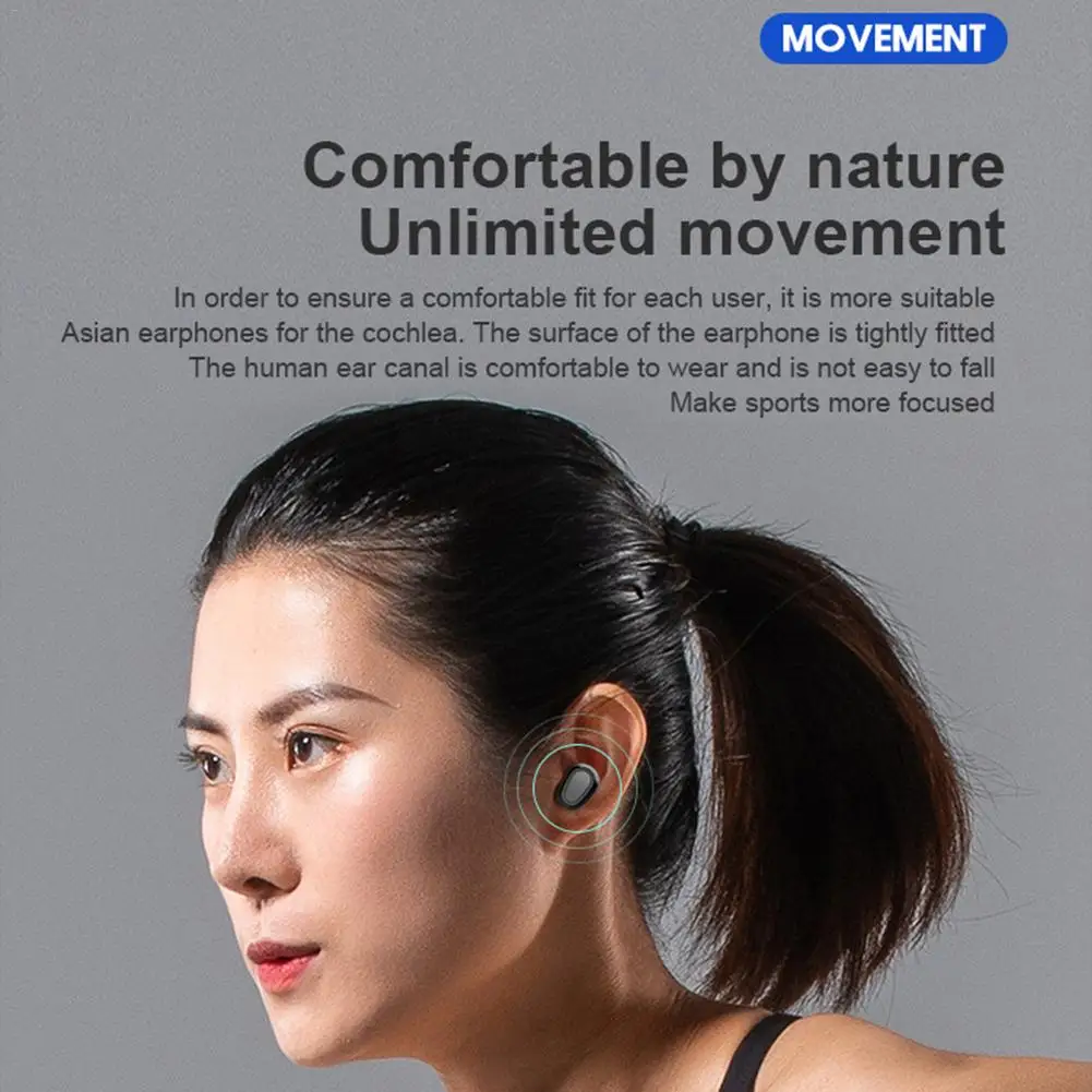 L22 TWS беспроводные Bluetooth наушники 5,0 светодиодный цифровой дисплей наушники-вкладыши черный/белый/розовый IPX5 водонепроницаемые спортивные наушники