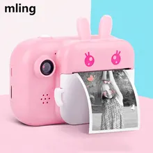 Appareil photo instantané pour enfants, 32 go, 1080P HD, Photo numérique, jouet, cadeau d'anniversaire