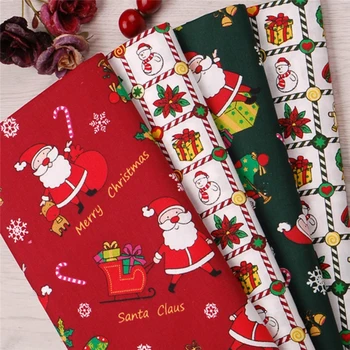 

Printed Christmas Baby Cotton Twill Fabric For Diy Bedding Cloth Sewing Patchwork Quilting And Fashion Dress Making Fabrics