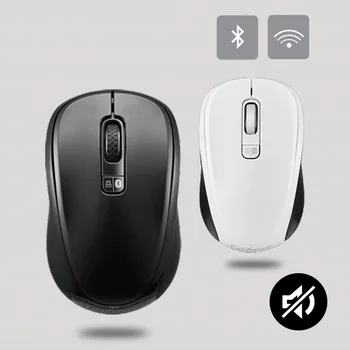 

le xiang X10 Wireless Mouse Bluetooth Dual Mute Desktop PC Laptop Office Household Mouse