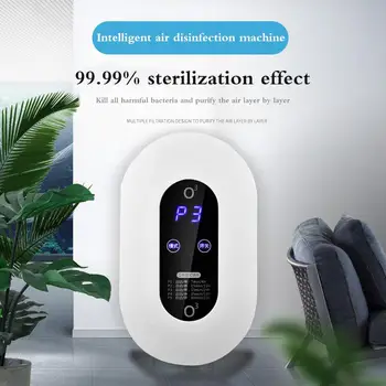 

1PC Kitchen Toilet Fridge Deodorant Sterilizing Air Purifier Ozone Negative Ion Disinfection Generator LED Display Sterilizer