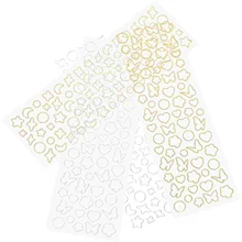 

12 Sheets of Self-adhesive Sticker Hand Account Decorative Sticker Diary Decals