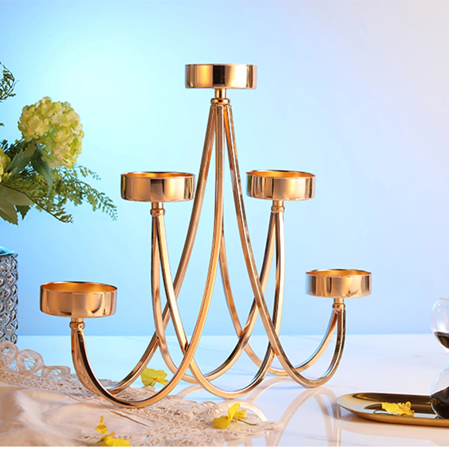 Decoracion Nordica Hogar Lanterna Decorativa De Ferro Candlesticks Accents Wedding Centerpieces Gold Home Decor Mumluk CC50ZT Decoracion Nordica Hogar Lanterna Decorativa De Ferro Candlesticks Accents Wedding Centerpieces Gold Home Decor Mumluk CC50ZT